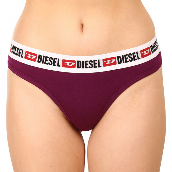 3PACK naiste stringid Diesel mitmevärvilised (00SE0K-0EAXL-E6463)