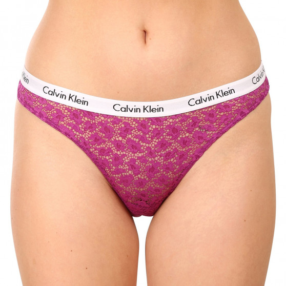 3PACK naiste aluspüksid Calvin Klein ülisuured mitmevärvilised aluspüksid (QD3975E-6Q2)