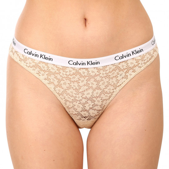 3PACK naiste aluspüksid Calvin Klein ülisuured mitmevärvilised aluspüksid (QD3975E-6Q2)