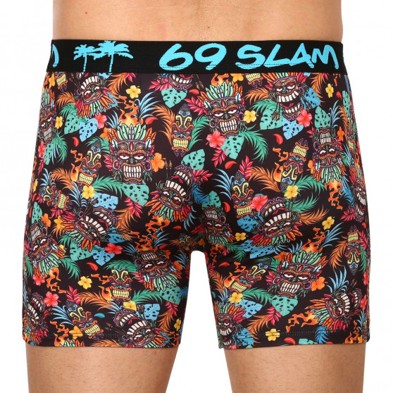 Meeste bokserid 69SLAM fit hawaiian tiki (MBYHWT-PO)