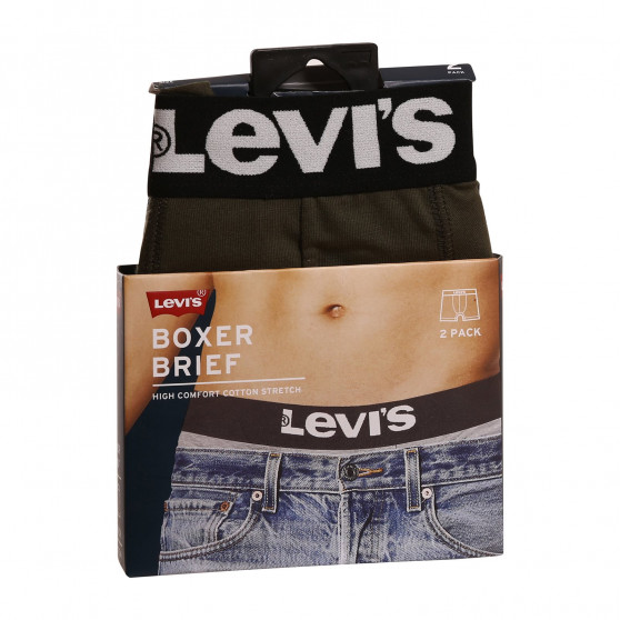 2PACK meeste bokserid Levis roheline (905001001 011)