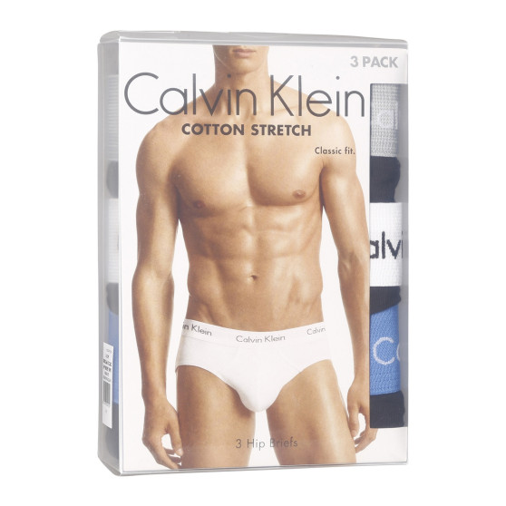 3PACK meeste aluspüksid Calvin Klein mitmevärvilised (U2661G-CAZ)