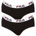 2PACK naiste aluspüksid Fila must (FU6044/2-200)