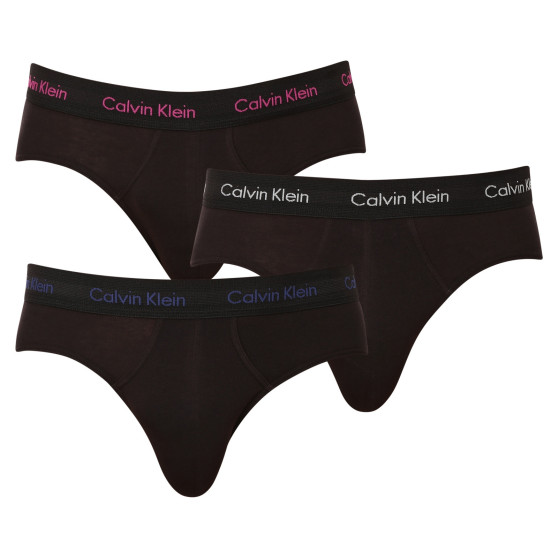 3PACK meeste aluspüksid Calvin Klein must (U2661G-CAQ)