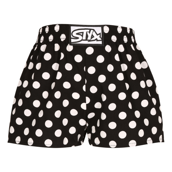 Laste bokserid Styx art classic rubber polka dots (J1650)