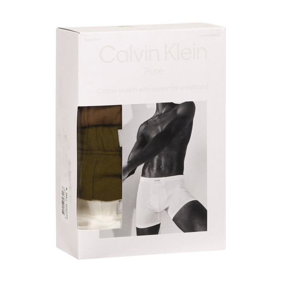 3PACK meeste bokserid Calvin Klein mitmevärviline (NB3263A-CBW)