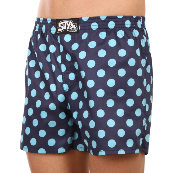 Meeste bokserid Styx premium art classic rubber polka dots (AP1053)