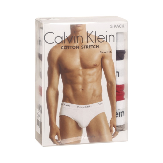 3PACK meeste aluspüksid Calvin Klein mitmevärvilised (U2661G-CAK)