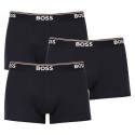 3PACK meeste bokserid BOSS tumesinine (50475274 480)