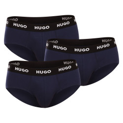 3PACK meeste aluspüksid HUGO tumesinine (50469763 410)