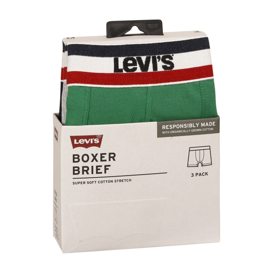 3PACK meeste bokserid Levis mitmevärviline (100002870 008)