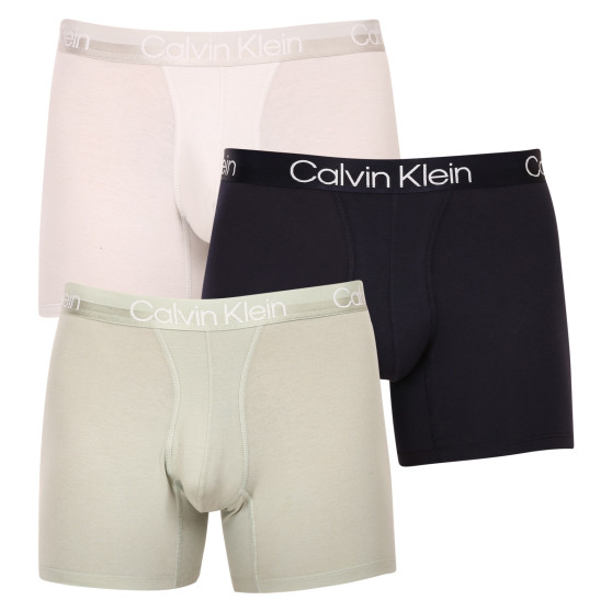 3PACK meeste bokserid Calvin Klein mitmevärviline (NB2971A-CBC)