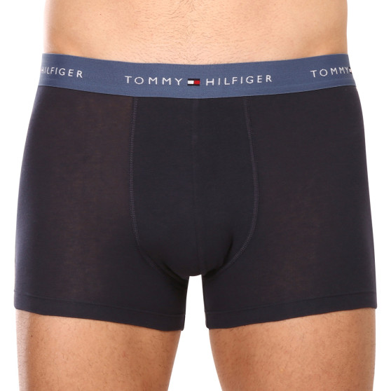 3PACK meeste bokserid Tommy Hilfiger tumesinine (UM0UM02763 0S1)