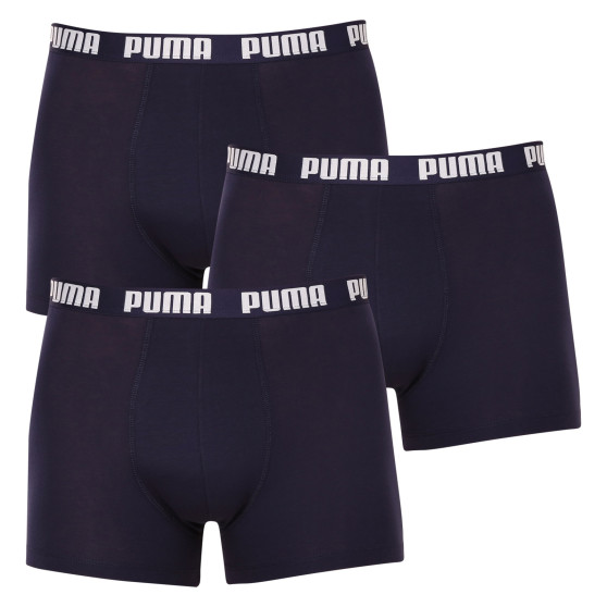 3PACK meeste bokserid Puma sinine (701206546 002)