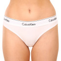 Naiste stringid Calvin Klein valge (F3786E-100)