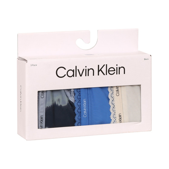 3PACK naiste aluspüksid Calvin Klein mitmevärviline (QD3804E-BOX)