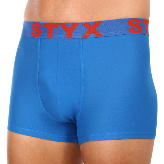 Meeste bokserid Styx sport elastne sinine (G1167)