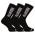 3PACK sokid Nedeto kõrge must (3NDTP001-brand)