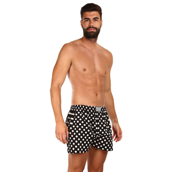 Meeste bokserid Styx art classic rubber oversized polka dots (E1650)