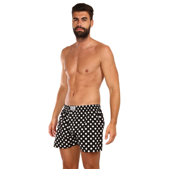 Meeste bokserid Styx art classic rubber oversized polka dots (E1650)