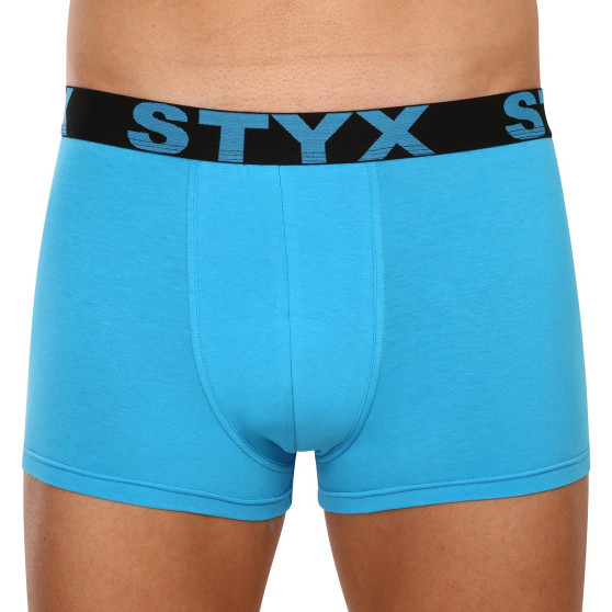 3PACK meeste bokserid Styx sports rubber oversized sinine (3R96879)