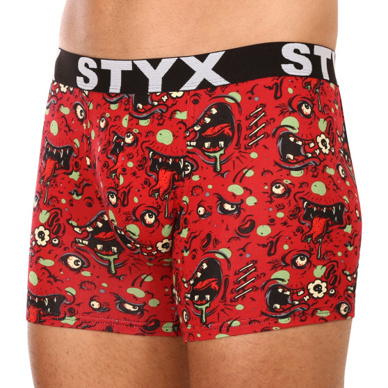 Meeste bokserid Styx long art sports rubber zombie (U1451)