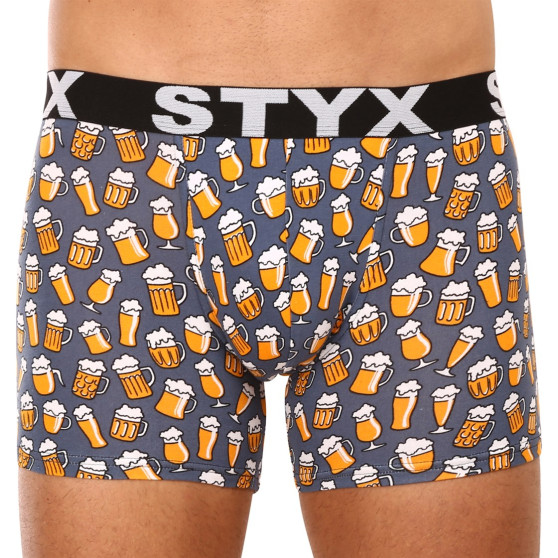 Meeste bokserid Styx long art sports rubber beer (U1357)