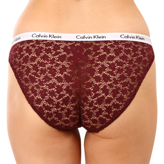 3PACK naiste aluspüksid Calvin Klein ülisuured mitmevärvilised aluspüksid (QD3975E-BP7)