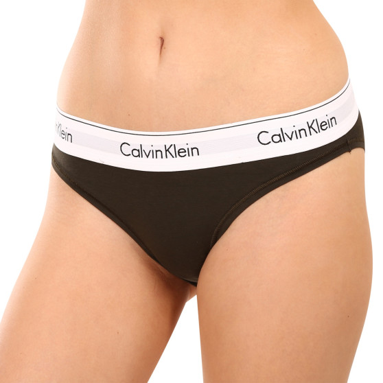 Naiste aluspüksid Calvin Klein tumeroheline (F3787E-9MD)