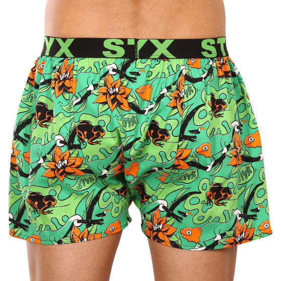 Meeste bokserid Styx art sports rubber tropic (B1557)