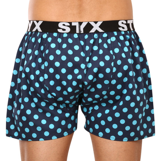 Meeste bokserid Styx art sportlik kummi polka dots (B1651)