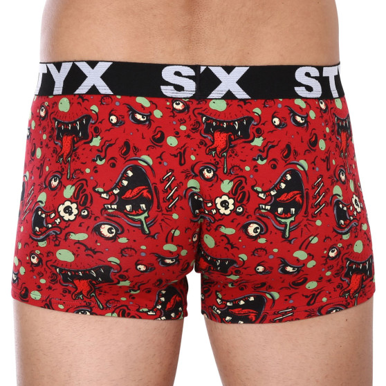 Meeste bokserid Styx art sports rubber oversized zombie (R1451)