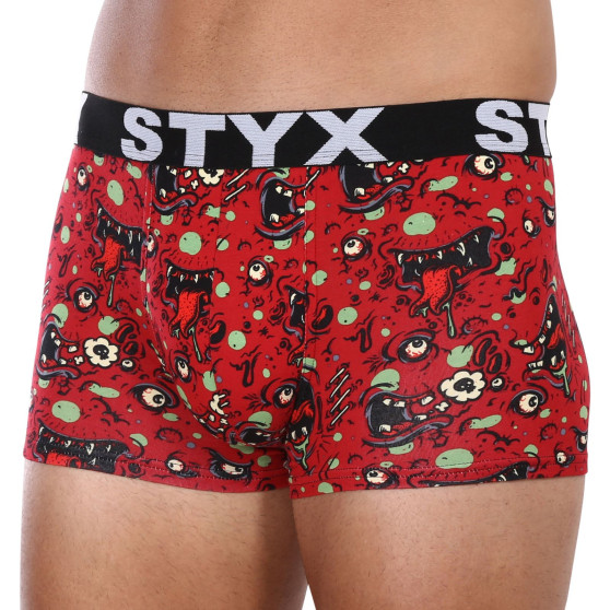 Meeste bokserid Styx art sports rubber oversized zombie (R1451)