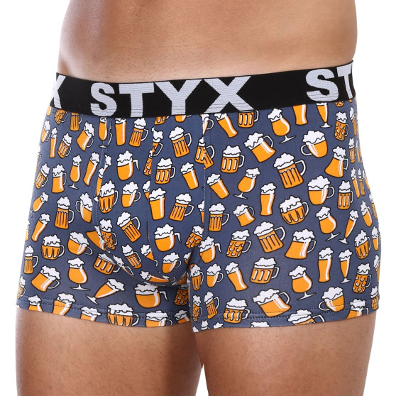 Meeste bokserid Styx art sports rubber oversized beer (R1357)