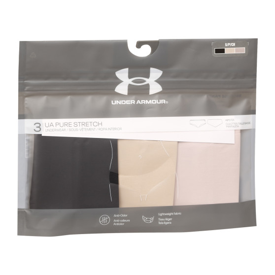 3PACK naiste aluspüksid Under Armour mitmevärviline (1325616 004)