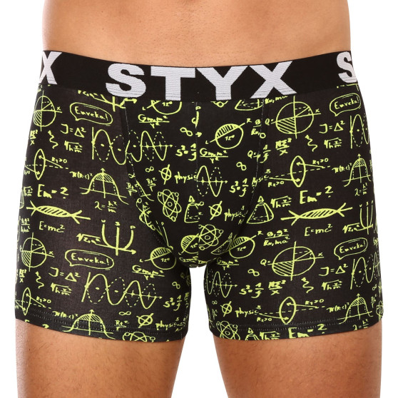 6PACK meeste bokserid Styx long art sports elastic multi-coloured (6U12697124)