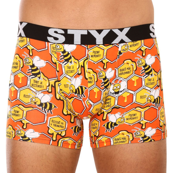 6PACK meeste bokserid Styx long art sports elastic multi-coloured (6U12697124)