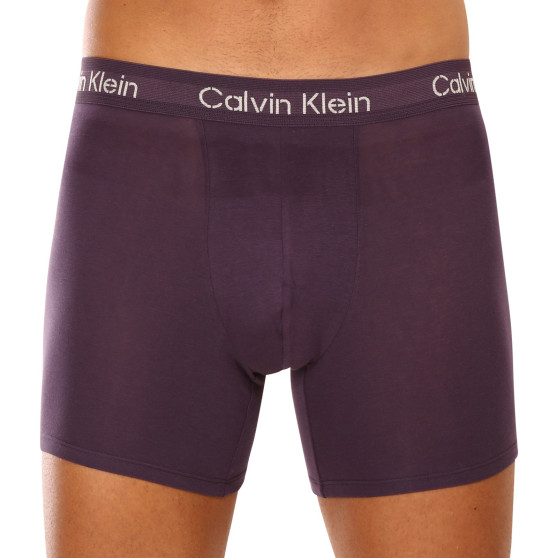 3PACK meeste bokserid Calvin Klein mitmevärviline (NB3706A-FZ4)