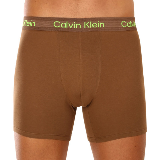 3PACK meeste bokserid Calvin Klein mitmevärviline (NB3706A-FZ4)