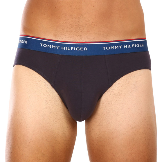 3PACK meeste aluspüksid Tommy Hilfiger tumesinine (UM0UM03119 0VX)