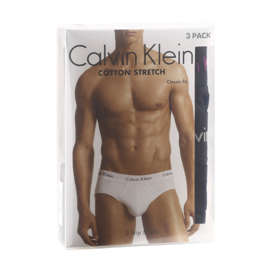 3PACK meeste aluspüksid Calvin Klein must (U2661G-H50)