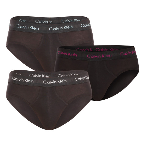 3PACK meeste aluspüksid Calvin Klein must (U2661G-H50)