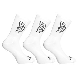 3PACK sokid Styx kõrge valge (3HV1061)