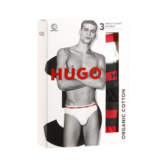 3PACK meeste aluspüksid HUGO mitmevärvilised (50492378 621)