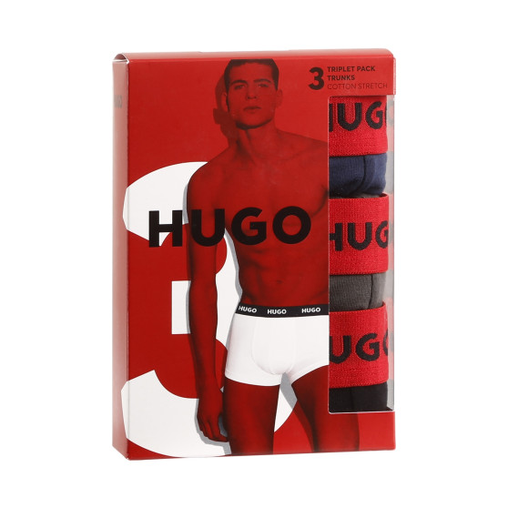 3PACK meeste bokserid HUGO mitmevärviline (50469766 031)