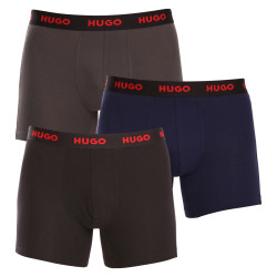 3PACK meeste bokserid HUGO mitmevärviline (50503079 413)