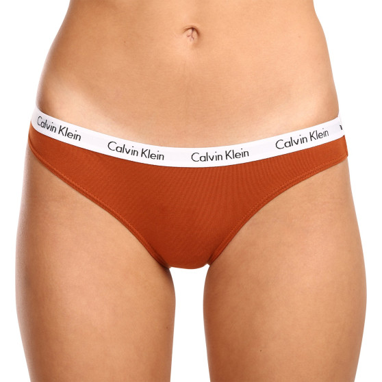 3PACK naiste aluspüksid Calvin Klein mitmevärviline (QD5146E-HVT)