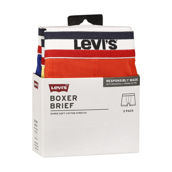 3PACK meeste bokserid Levis mitmevärviline (100002870 010)