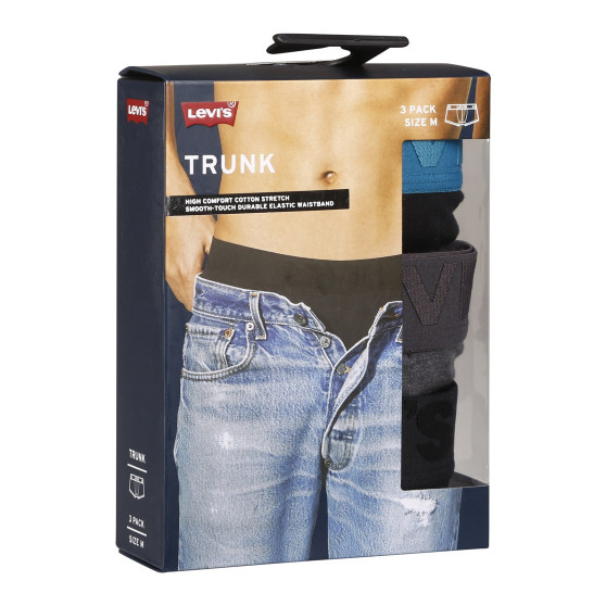 3PACK meeste bokserid Levis mitmevärviline (905042001 023)