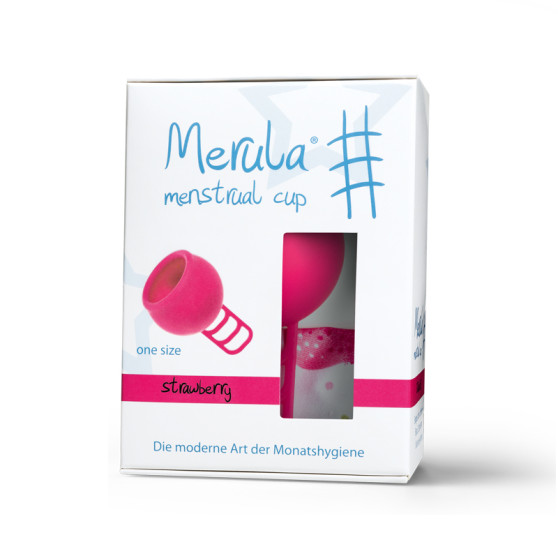 Menstruatsioonitass Merula Cup Strawberry (MER001)